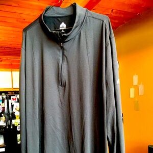 EMS Men’s 1/4 zip TechWick pullover, black